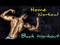 Home Workout 💦 Back Workout | Bodybuilding | Dilshan Vidusara