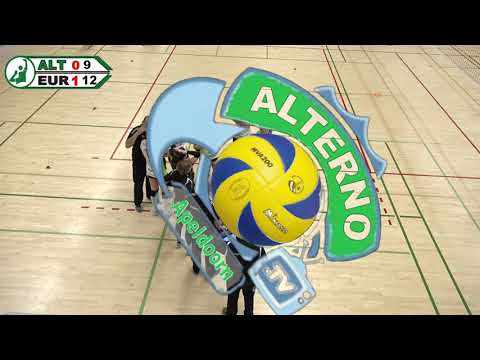 Dros Alterno Apeldoorn  Eurosped  Vroomshoop   Eredivisie Vollybal 2020