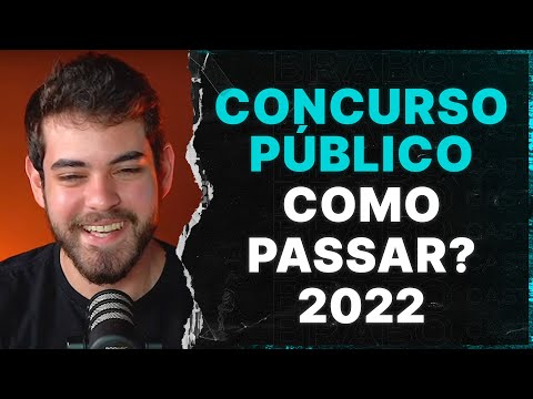 COMO PASSAR EM CONCURSO PÚBLICO? (TJ, TRE, ANALISTA) 2022 | Brabocast#12 | Ivan
