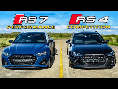 Audi RS4 Competition vs RS7 Performance: ARRANCONES