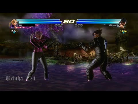 28 Nina Willians y Alisa Bosconovish VS Jin Kazama y Kazuya - Tekken Tag 2 ( Uchiha x24 ) Gameplay