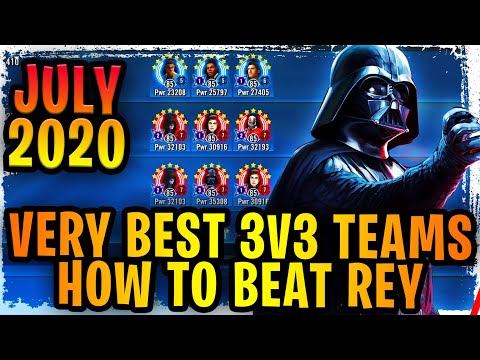 The Very Best Offensive and Defensive 3v3 Grand Arena Teams and How to Beat Rey in 3v3 - July 2020