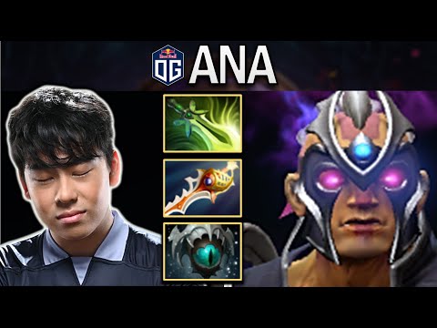 OG.ANA SMURF ANTI-MAGE WITH 1011 XPM - DOTA 2 7.29 GAMEPLAY