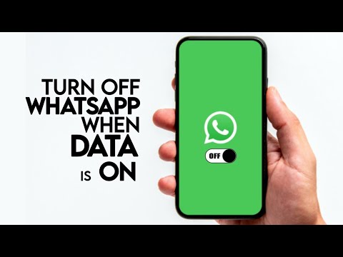 How to Turn Off WhatsApp Without Disconnect Mobile Data or WiFi
