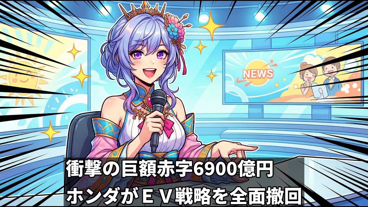 ホンダが上場以来初の赤字へ、EV戦略の歴史的転換が日本経済に与える衝撃
