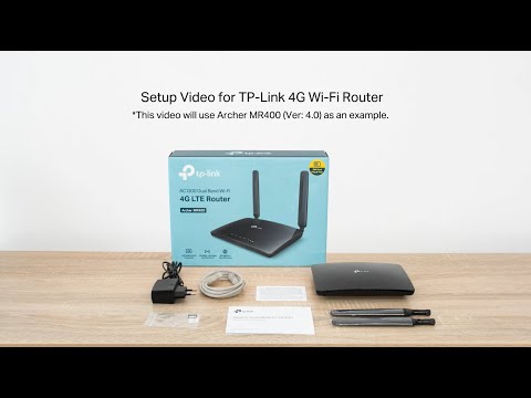 TP-Link Archer MR400 AC1200 Wireless Dual Band 4G LTE Router TP-Link Archer MR400 AC1200 Wireless Dual Band 4G LTE Router