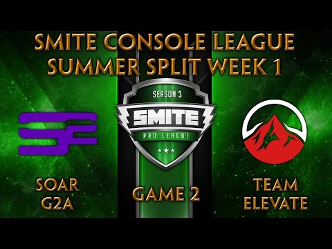 SCL Summer Split Week 1 - SoaR G2A vs. Team eLevate (Game 2)