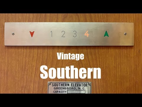 Awesome Vintage Southern Traction Elevator @ 916 Main St. - Lynchburg, VA