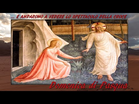 Domenica di Pasqua: e andarono a vedere lo spettacolo della Croce.