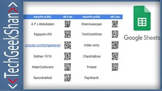 Bulk QR-Code Generate in Google Sheets | Save as PDF Bulk QR-Code Generate in Google Sheets | Save as PDF