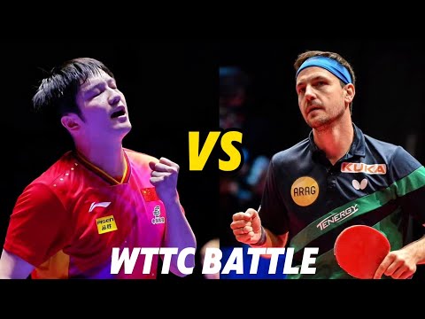 Fan Zhendong vs Timo Boll｜German table tennis star Timo Boll meets 18-year-old Fan Zhendong