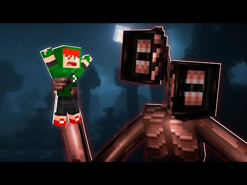 FRIENDS WERE SWALLOWED BY SIREN HEAD IN MINECRAFT!! DID WE SURVIVE?