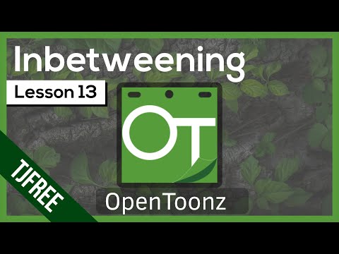 OpenToonz Lesson 13 - Automatic Inbetweening / Tweening