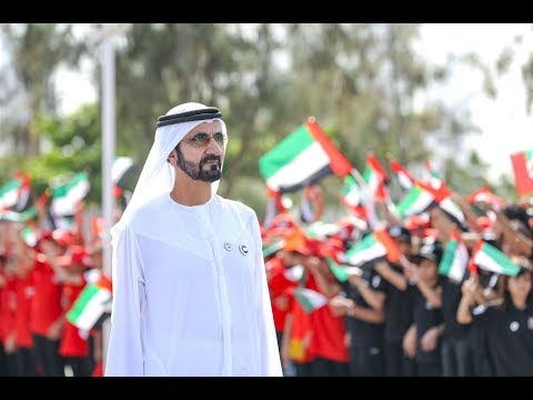 His Highness Sheikh Mohammed bin Rashid Al Maktoum-News-Mohammed bin Rashid hoists UAE Flag at Union House