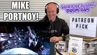 Drum Teacher Reaction: MIKE PORTNOY - &#39;Sacrificed Sons&#39; - Dream Theater Drum Cam | (2021 Reaction)