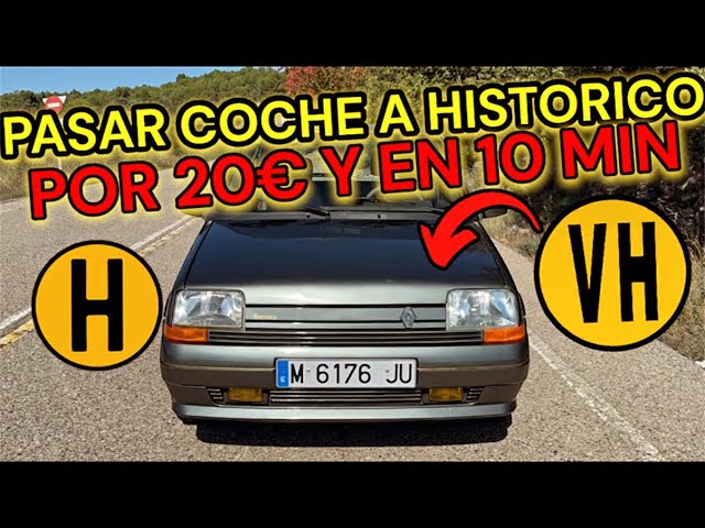 Vídeo relacionado con Pack de 8 Pegatinas Vehículo Histórico Homologada, 60 mm