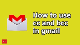How to use cc in gmail | carbon copy and blind carbon copy in gmail
