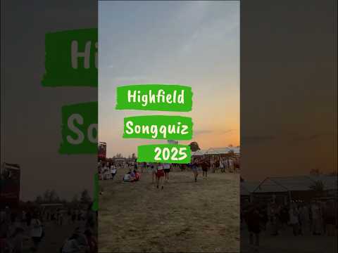 Video Thumbnail: Song-Quiz auf dem Highfield Festival☀️🎶