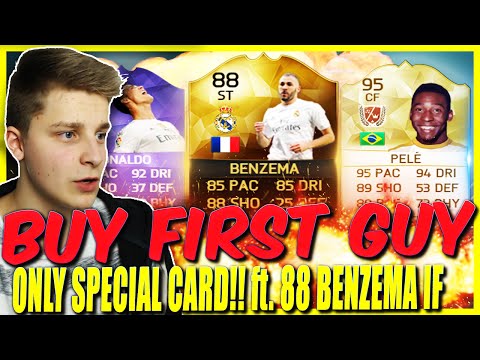 FIFA 16: BUY FIRST GUY CHALLENGE (DEUTSCH) - FIFA 16 ULTIMATE TEAM - SPECIAL CARDS ft. BENZEMA IF!!