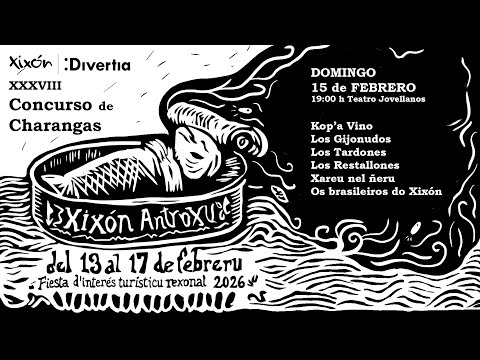 ANTROXU 2026 - XXXVIII CONCURSO DE CHARANGAS - DOMINGO 15/02/26