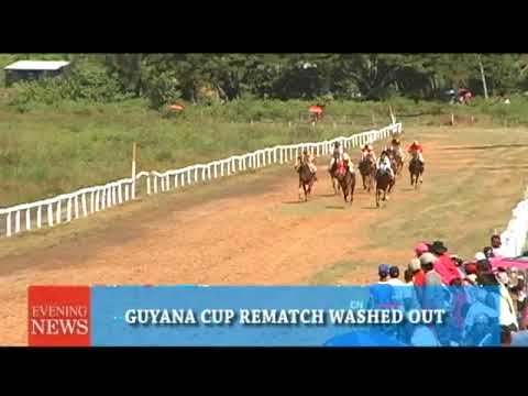 GUYANA CUP REMATCH WASHED OUT