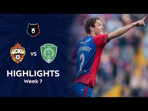 CSKA Moskva 3-0 Akhmat Grozny (Russian Premier-Lig...