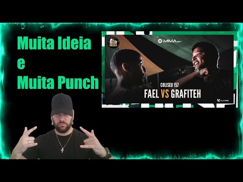 SemVidaSavy Reação - (REIS DA IDEOLOGIA 🔥🔥) FAEL X GRAFITEH (SP) - BATALHA DO COLISEU - EDIÇÃO 157