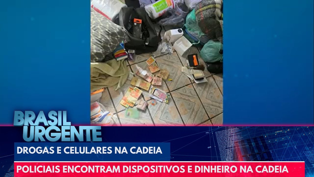 Celulares e drogas são encontrados dentro de presídio da polícia civil | Brasil Urgente