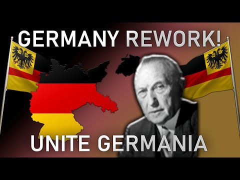 Forming Germania in the GERMANY REWORK! (HOI4)