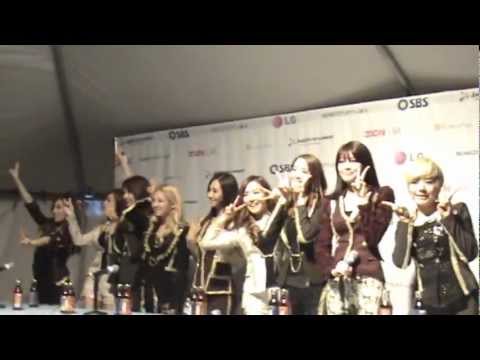 [Fancam] SBS K-Pop Girls' Generation  SNSD Fan Meet - Part 3