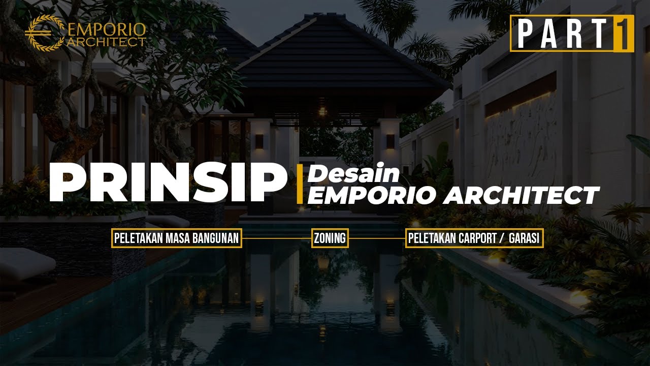 Prinsip Perletakan Masa Bangunan, Zoning, dan Perletakan Carport dan Garasi Prinsip Perletakan Masa Bangunan, Zoning, dan Perletakan Carport dan Garasi