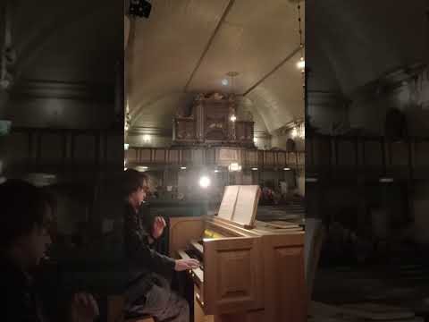 Organist Jonas Karlsson - Improvisation on Jämtlandssången (Prelude & Fugue) - Live (Video)