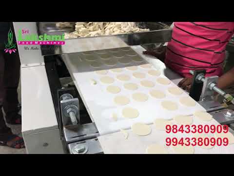 Automatic thattai murukku making machine (sheeter model), fo...