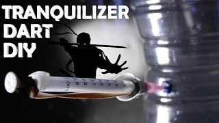 How To Make a Mini Tranquilizer Blow Dart! - Awesome Spy Device In Real Life!!! (Super Easy/Cheap)