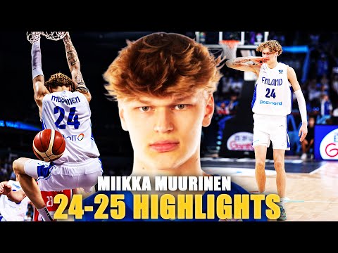 Miikka Muurinen HIGHLIGHTS 24-25 SEASON 🔥 Welcome to PARTIZAN! ⚫⚪