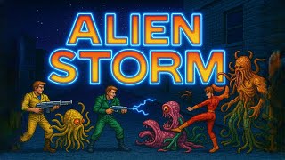 Alien Storm - Being Lame with this classic arcade game. (wrong game title, grrrrr)