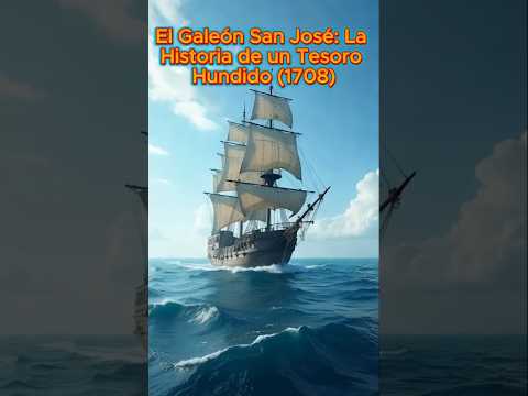 El Galeón San José: La Historia de un Tesoro Hundido (1708)  #historia
