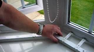 How to measure an angled bay window or conservatory when ordering blinds