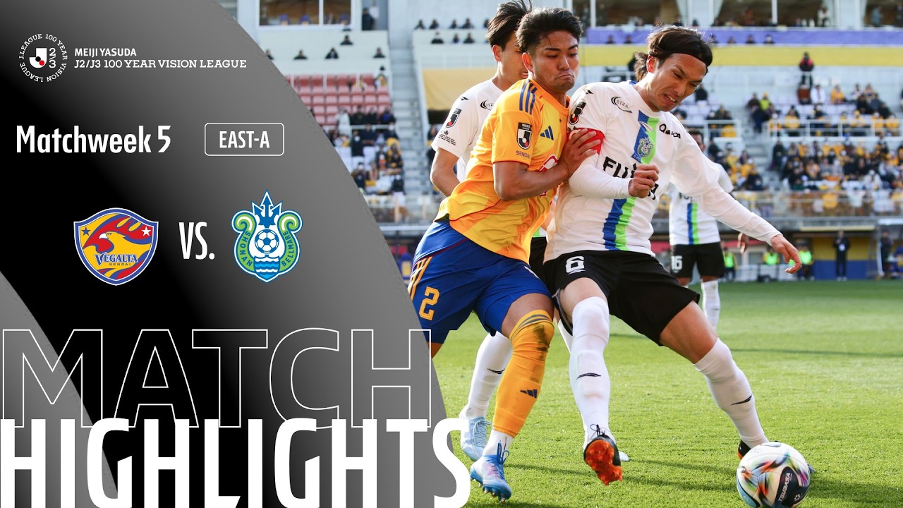 Vegalta Sendai vs Shonan Bellmare Highlights