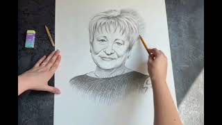 Сюрприз, который тронул до слез/Нарисованный портрет под песню группы Нэнси "Я тебя нарисовал"