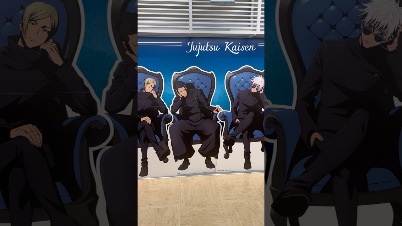 The best JJK store I’ve ever been to! #jujutsukaisen #tokyo