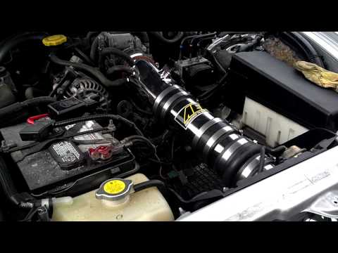 Rx8 AEM cold air intake first start up
