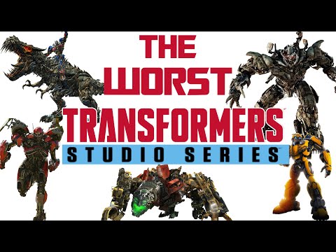 The WORST Studio Series Figures EVER! Top 10 TRASH Transformers Toys List