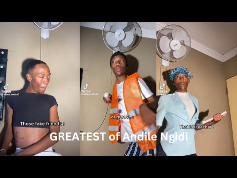 GREATEST of Andile Ngidi|Tik tok complications pt2 🫶🤣🤣