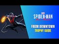 spider man miles morales from downtown trophy guide