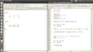 MATLAB Help - Gaussian Elimination and Determinants