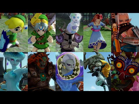 All Characters Ultimate Attack - Hyrule Warriors Definitive Edition