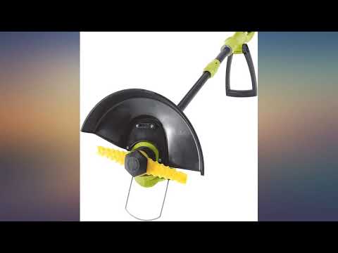 Sun Joe 24V-SB10-CT 24V iON+ 10-in. 2.0Ah Cordless SharperBlade Stringless Lawn review