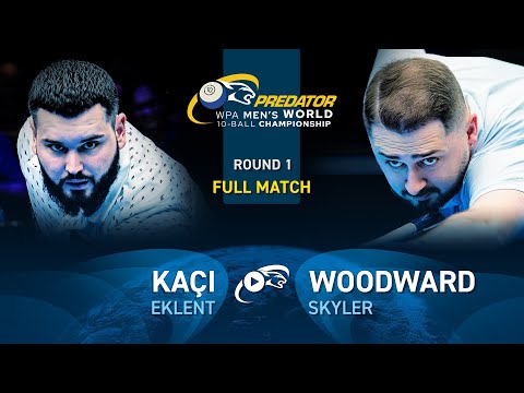 KACI vs WOODWARD ▸ 2024 WPA PREDATOR WORLD CHAMPIONSHIP MEN'S 10-BALL