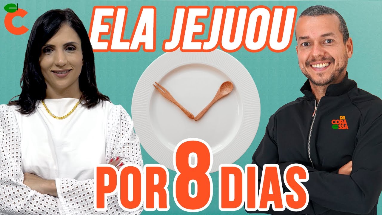 8 DIAS DE JEJUM DE ÁGUA! Porquê ela ficou 8 dias sem comer nada em jejum?